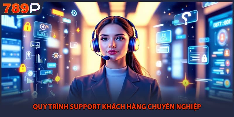 Liên Hệ 789P - Hướng Dẫn Kết Nối Tổng Đài Nhanh Chóng 2 Quy trình support khách hàng chuyên nghiệp