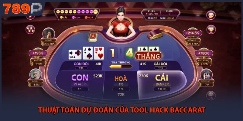 Tool Hack Baccarat - Những Bí Mật Về Phần Mềm Dự Đoán 1 Thuật toán dự đoán của tool hack baccarat